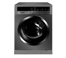 GRUNDIG  GWN48430C Washing Machine - Stainless Steel